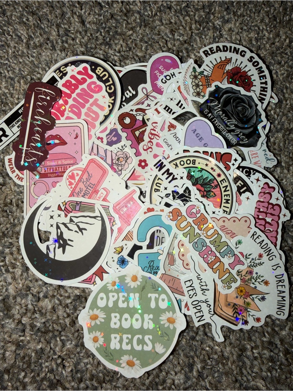 Assorted Bookish Sticker Pack